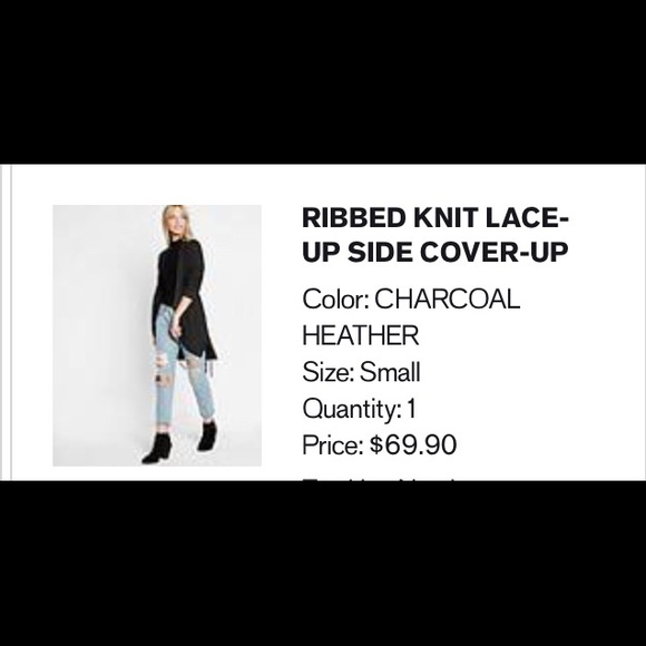 SOLD*Express cardigan ⚡️bogo 50% - Picture 3 of 5